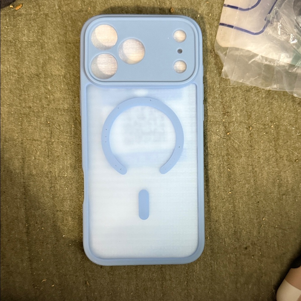 Light Blue iPhone 17 Pro Max Case